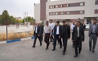دیدار شهردار محترم جناب آقای دکتر  آیدین رحمانی  از مرکز  آموزشی درمانی آیت ا... طالقانی