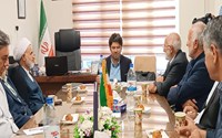 نشست مشترک با هدف تسریع در تکمیل پروژه مرکز آ موزشی درمانی آیت ا... طالقانی